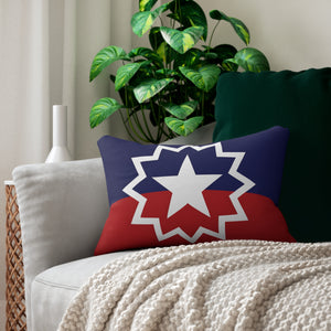Open image in slideshow, Juneteenth Lumbar Pillow
